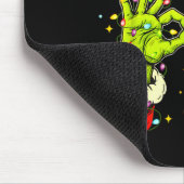 Six Seven 67 Funny Hand-sign Christmas Meme  マウスパッド (コーナー)