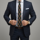 Six Seven 67 Funny Santa Hat Christmas Xmas Meme ネクタイ