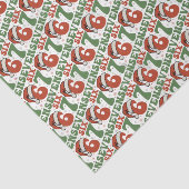 Six Seven 67 Funny Santa Hat Christmas Xmas Meme 薄葉紙 (詳細)