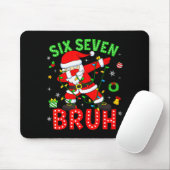 Six Seven 67 Gen Z Alpha Meme Bruh Christmas Dabbi マウスパッド (マウス)