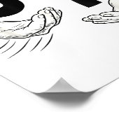 Six Seven 67 Hands 6 7 Kids 67 Teen Boys 6-7 Meme  ポスター (角)