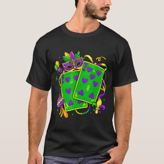 Six Seven 67 Mardi Gras Funny Mardi Gras Parade Me Tシャツ (正面)