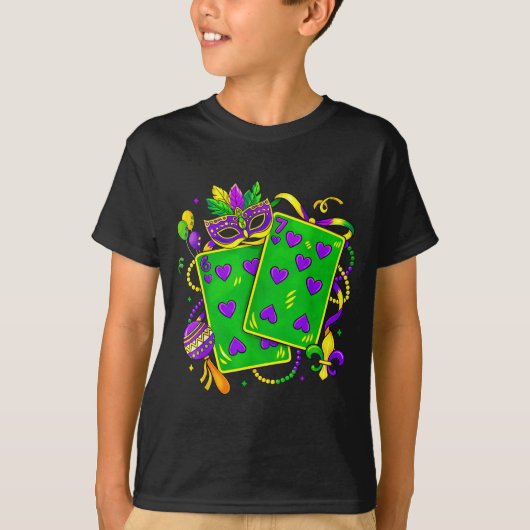 Six Seven 67 Mardi Gras Funny Mardi Gras Parade Me Tシャツ (正面)