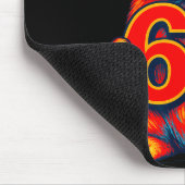 Six Seven 67 Meme 6 7 Cat Youth Boy Girl  マウスパッド (コーナー)