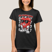 Six Seven 67 Meme Cool Valentine’s for Teens Tシャツ (正面)
