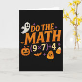 Six Seven 67 Meme Do The Math Halloween Alpha Gen  カード (黄色い花)
