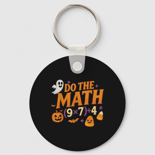 Six Seven 67 Meme Do The Math Halloween Alpha Gen  キーホルダー (正面)