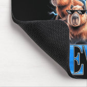 Six Seven 67 Meme Funny Capybara Bootleg Graphic  マウスパッド (コーナー)