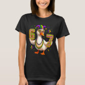 Six Seven 67 Meme Goose With Jester Hat &amp; Bead Tシャツ (正面)