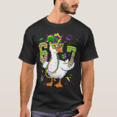 Six Seven 67 Meme Goose With Jester Hat & Bead Tシャツ (正面)