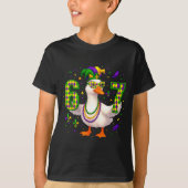 Six Seven 67 Meme Goose With Jester Hat &amp; Bead Tシャツ (正面)