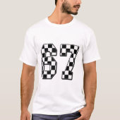 Six Seven 67 Meme Number 67  Tシャツ (正面)
