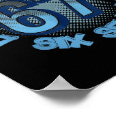 Six Seven 67 Meme Slang Trend Phrase Cool Youth Ki ポスター (角)