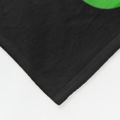 Six Seven 67 St Patricks Day Kids Funny Leprechaun フリースブランケット (角)