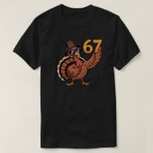 Six Seven 67 Thanksgiving – Retro 1967 Fall Harves Tシャツ (デザイン正面)