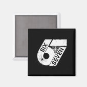 Six Seven 6 7 ミーム 6 7 ハロウィンコスチューム _1 マグネット (正面/裏面)