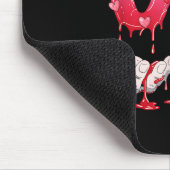 Six Seven 6 7 67 Funny Matching Valentines Day Cou マウスパッド (コーナー)