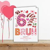 Six Seven 6 7 Bruh Classroom School Valentines Day カード