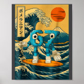 Six Seven 6-7 Japanese Great Wave Off Kanagawa 67  ポスター (正面)