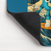 Six Seven 6-7 Japanese Great Wave Off Kanagawa 67  マウスパッド (コーナー)