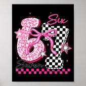 Six Seven 6 7 Leopard Checkered 67 Meme Teacher Wo ポスター (正面)