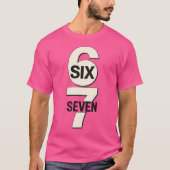 Six Seven 6 7 Meme Tシャツ (正面)