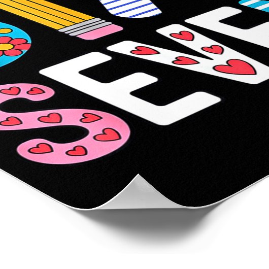 Six Seven 6 7 Meme Teacher  ポスター (角)