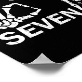 Six Seven 6 7, Skeleton Hands, Soky Skull  ポスター (角)