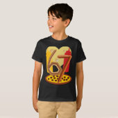six seven 6 7 Tシャツ (正面フル)