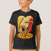 six seven 6 7 Tシャツ (正面)