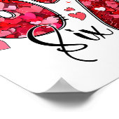 Six Seven 6 7 Valentine Meme Funny For Men Women K ポスター (角)