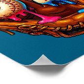 Six Seven Baseball Candy Drip 6-7 Meme  ポスター (角)