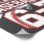 Six Seven Baseball Meme How Many Days 6-7  ポスター (角)