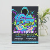 Six Seven Birthday Invitation, 7th Birthday 招待状 (スタンド正面)