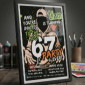 Six Seven Birthday Invitation, 7th Birthday 招待状