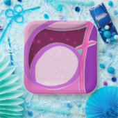 Six seven birthday plates ペーパープレート (パーティー)