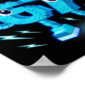 Six seven brainrot 6-7 design  ポスター (角)