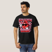 Six Seven Bruh 67 ミーム | 笑顔のかわいい顔 Tシャツ (正面フル)