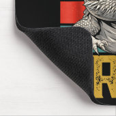 Six Seven Bruh 67 6 7 Meme Funny Sungles Bearded D マウスパッド (コーナー)