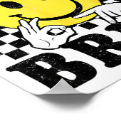 Six Seven Bruh 67 Meme Gen Alpha Slang 6 7 Funny B ポスター (角)