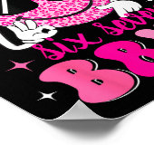 Six Seven Bruh 67 Meme Smile Face Valentines Boys  ポスター (角)