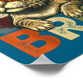 Six Seven Bruh 6 7 Meme Cat Lover 6-7 Funny Cat 67 ポスター (角)