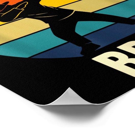 Six Seven Bruh 6 7 Meme Gen Alpha Slang Dabbing Vi ポスター (角)