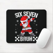Six Seven Bruh 6-7 Meme Xmas Matching Pjs Christma マウスパッド (マウス)