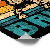 Six Seven Bruh Dabbing Boy Funny 67 Meme Gen Alpha ポスター (角)