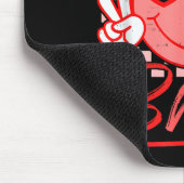 Six Seven Bruh Smile 6 7 Meme Valentines Day Girls マウスパッド (コーナー)