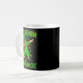 Six seven bruh st patricks day 6 7 funny meme 67 コーヒーマグカップ (正面左)