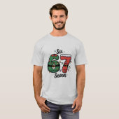 Six Seven Christmas Meme Funny Pop Culture  Tシャツ (正面フル)