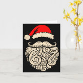 Six Seven Christmas Santa Meme 6 7 Holiday Humor D カード (黄色い花)