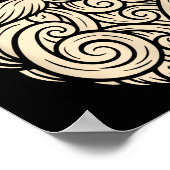 Six Seven Christmas Santa Meme 6 7 Holiday Humor D ポスター (角)